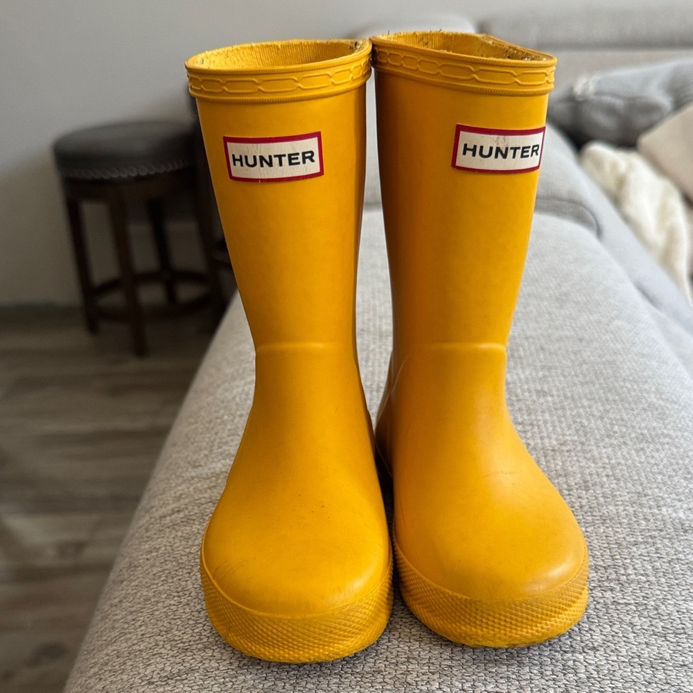 Hunter Classic Yellow Boots